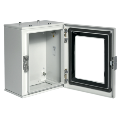 Шафа металева ORION Plus, IP65, прозорі дверцята, 300x250x160 мм