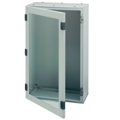 Шафа металева ORION Plus, IP65, прозорі дверцята, 650X500X250 мм