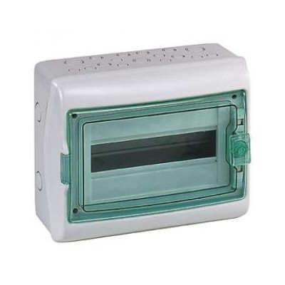 Шафа накладна, 1ряд/18мод. прозорі дверцята, ІР65 Kaedra Schneider Electric 13982