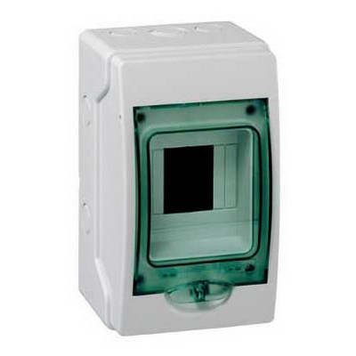 Шафа накладна, 1ряд/4мод. прозорі дверцята, ІР65 Kaedra Schneider Electric 13976