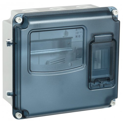 Корпус пластиковий ЩУРн-П 1/3 IP66 PC LIGHT IEK