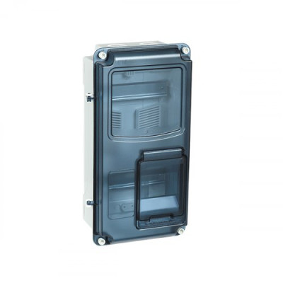 Корпус пластиковий ЩУРн-П 1/8 IP66 PC LIGHT IEK