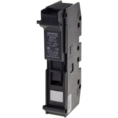 Власник предохр.SITOR 22X127 63A 1500V AC/1000V DC 1-POLE Siemens 3NC2391-0MK