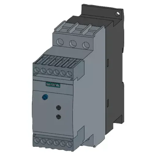 Устройство плавного пуска SIRIUS, типоразмер S0, 32A, 15квт/400V, 40 град., номинальное рабочее напряжение UE 200-480V AC, номинальное напряжение цепи управления US 110-230V AC/DC, винтовые клеммы
