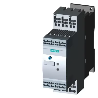 Устройство плавного пуска SIRIUS, типоразмер S0, 32A, 15квт/400V, 40 град., номинальное рабочее напряжение UE 200-480V AC, номинальное напряжение цепи управления US 24V AC/DC, пружинные клеммы 3RW3027-2BB04