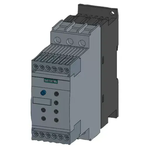 Устройство плавного пуска SIRIUS, типоразмер S0, 12.5A, 5.5квт/400V, 40 град., номинальное рабочее напряжение UE 200-480V AC, номинальное напряжение цепи управления US 110-230V AC/DC , винтовые клеммы