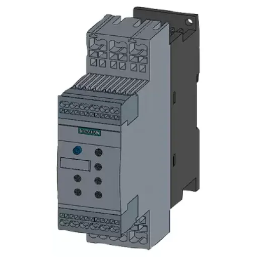 Устройство плавного пуска SIRIUS, типоразмер S0, 25A, 11квт/400V, 40 град., номинальное рабочее напряжение UE 200-480V AC, номинальное напряжение цепи управления US 24V AC/DC, пружинные клеммы