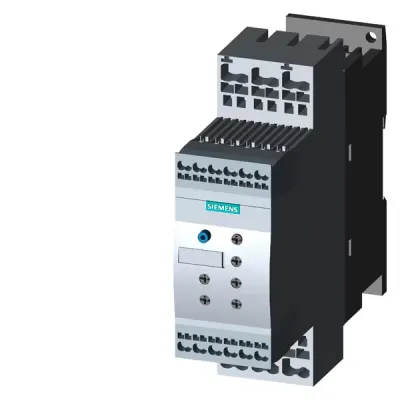 Устройство плавного пуска SIRIUS, типоразмер S0, 25A, 15квт/500V, 40 град., номинальное рабочее напряжение UE 400-600V AC, номинальное напряжение цепи управления US 24V AC/DC, пружинные клеммы, вход для термисторной защиты электродвигателя 3RW4026-2TB05