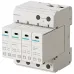 Розрядників блискавкозахисту тип 1, UN 240/400V, UC 335/264V AC, PLUGGABLE PROTECTION MODULES, 3 + 1 CIRCUIT (TN-S, TT), WIDTH 72MM