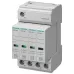 Обмежувачі перенапруги тип 2 REQUIREMENT категорія C, UC 350V PLUG-IN PROTECTION BLOCKS 4пол., 3 + 1 CIRCUIT для TN-S AND TT SYSTEMS NARROW DESIGN