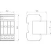 Обмежувачі перенапруги тип 2 REQUIREMENT категорія C, UC 350V PLUG-IN PROTECTION BLOCKS 4пол., 3 + 1 CIRCUIT для TN-S AND TT SYSTEMS NARROW DESIGN