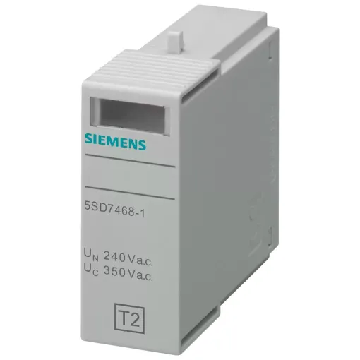 Модуль тип 2 L-N REQUIREMENT категория C, UC 350V 1пол. F. ограничитель перенапряжений 5SD746...