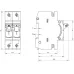 Разъединитель MINIZED D01 16A 230/400V 1P+N для предохранителей 2-16A