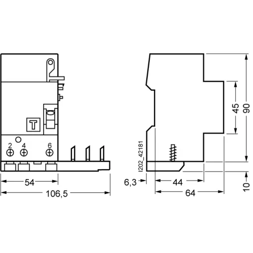 RC-UNIT FOR MCB 5SL4 TYPE AC 0.3-63A 2-POLE 300MA 230V RC-UNIT FOR MCB 5SL4 TYPE AC 0.3-63A 2-POLE 300MA 230V