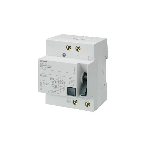 Узо сиквенція тип б, універси. сучайний SENSITIV 63A 1+N-POL IFN 300MA 230V 4MW короткозадерження DIN VDE0664-100, захист пожару
