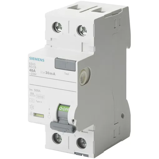 UZO TYPE A 25A 1 + N-POL 300MA 230V 2MW коротко затрочено