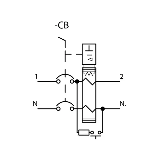 UZO TYPE A 25A 1 + N-POL 300MA 230V 2MW коротко затрочено