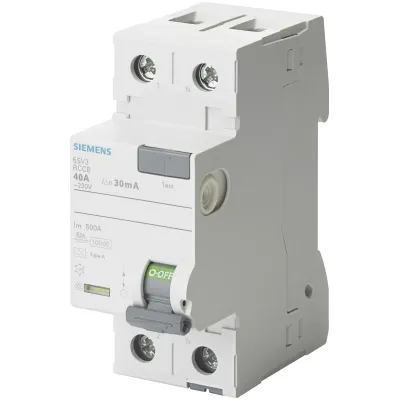 UZO тип F 40A 1 + N-POL 300MA 230в 2 мвт Siemens 5SV3614-3