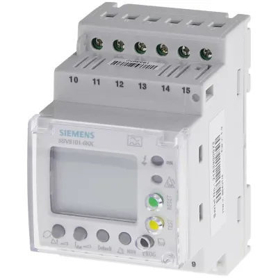 Устройство контроля токов утечки, LCD 230VAC IDN 0,03A-3A (TYP A) DT=INS-10SEK (SEL) Siemens 5SV8101-6KK
