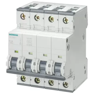 DC роз'єднувачі для PV систем 1000V DC, 63 A Siemens 5TE2515-1