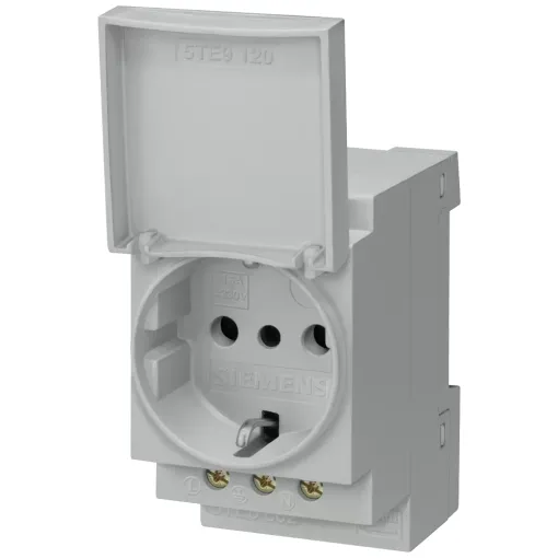 Розетка SCHUKO 16A 3-полюсная с крышкой для италии
