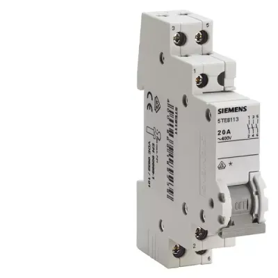 Выключатель D=70мм 20а 3-полюсный Siemens 5TE8113