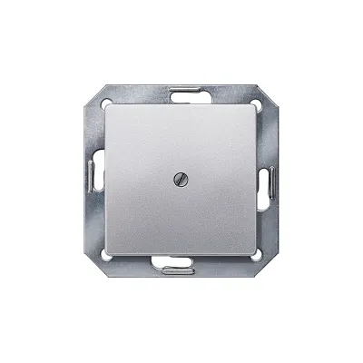DELTA I-SYSTEM алюминевый металлик защитная крышка 55X55MM Siemens 5TG1250