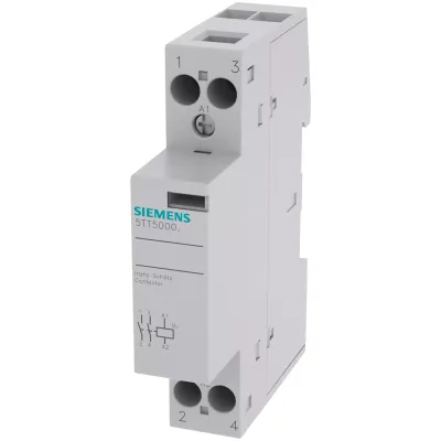 INSTA контактор с 2 NO CONTACTS CONTACT FOR AC 230, 400V 20A ACTIVATION ACDC24V Siemens 5TT5000-2 INSTA контактор с 2 NO CONTACTS CONTACT FOR AC 230, 400V 20A ACTIVATION ACDC24V Siemens 5TT5000-2