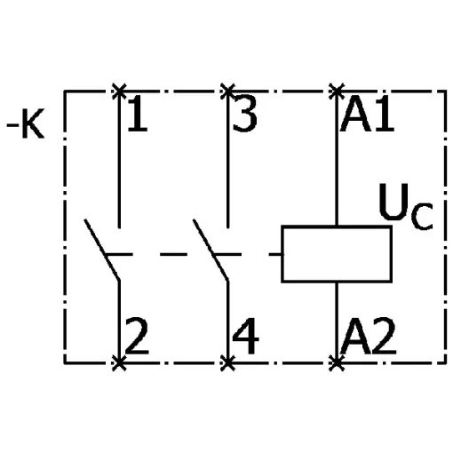 INSTA контактор 0/1 AUTOMATIC с 2 NO CONTACTS CONTACT FOR AC 230, 400V 20A ACTIVATION AC230V DC220V