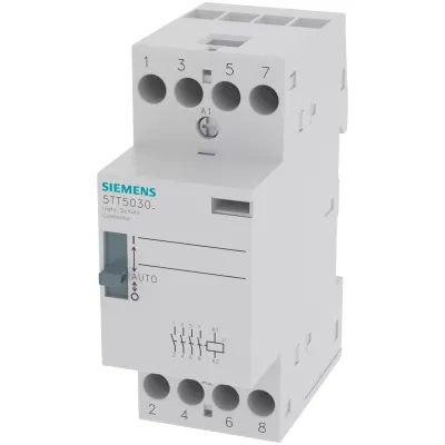 INSTA контактор 0/1 автоматичний с 4 не контакти контакт для AC 230, 400V 25A активація ACDC24V Siemens 5TT5030-8 INSTA контактор 0/1 автоматичний с 4 не контакти контакт для AC 230, 400V 25A активація ACDC24V Siemens 5TT5030-8