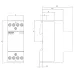 INSTA контактор с 2 нет. і 2 NC CONT. контакт для активації AC 230, 400V 25A AC230V DC220V
