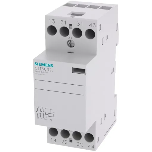 INSTA контактор с 2 NO CONT. AND 2 NC CONT. CONTACT FOR AC 230, 400V 25A ACTIVATION ACDC24V