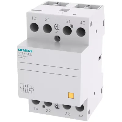 INSTA контактор с 2 NO CONT. AND 2 NC CONT. CONTACT FOR AC 230, 400V 40A ACTIVATION AC230V DC220V Siemens 5TT5042-0 INSTA контактор с 2 NO CONT. AND 2 NC CONT. CONTACT FOR AC 230, 400V 40A ACTIVATION AC230V DC220V Siemens 5TT5042-0