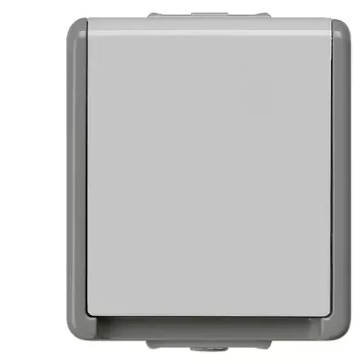 DELTA FLACHE розетка SCHUKO с крышкой 10/16а 250в IP44 навесного монтажа брызгозащищенная Siemens 5UB4711