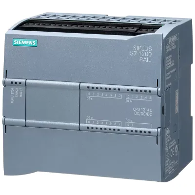 SIPLUS S7-1200 CPU 1214C DC/DC/DC -25 ... +60 DEGREES C WITH CONFORMAL COATING BASED ON 6ES7214-1AG40-0XB0 SIGNAL BOARD USEABLE . COMPACT CPU, DC/DC/DC, ONBOARD I/O: 14 DI 24V DC, 10 DO 24 V DC, 2 AI 0 - 10V DC, POWER SUPPLY: DC 20.4 - 28.8 V DC, PROGRAM/