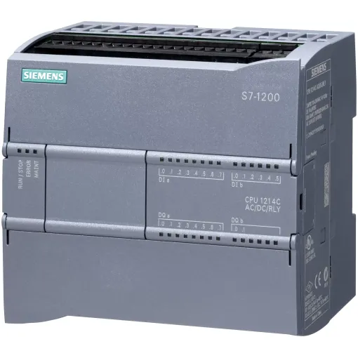SIPLUS S7-1200 CPU 1214C AC/DC/RLY -40 ... +70 DEGREES C WITH CONFORMAL COATING BASED ON 6ES7214-1BG40-0XB0 . COMPACT CPU, AC/DC/RLY, ONBOARD I/O: 14 DI 24V DC 10 DO RELAY 2A, 2 AI 0 - 10V DC, POWER SUPPLY: AC 85 - 264 V AC @ 47 - 63 HZ, PROGRAM/DATA MEMO