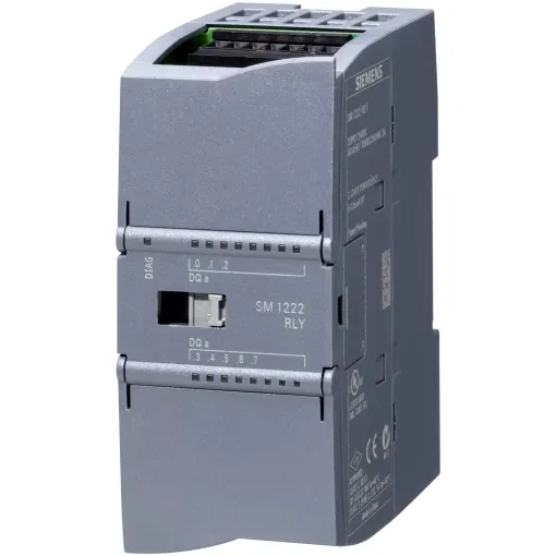 Siplus S7-1200, модуль дискретних виходів SM 1222 8DQ Rly робоча температура -25 ... + 70°C, зі стійким покриттям, на основі 6ES7222-1hf32-0xb0 . модуль дискретних виходів, 8 DQ, реле 2A