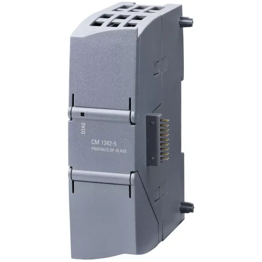 SIPLUS S7-1200, коомуникационный модуль CM 1242-5; робочий температурний діапазон -25 ... + 55°C, з конформним покриттям, на базі 6GK7242-5DX30-0XE0. кома. модуль підключення S7 - 1200 до мережі PROFIBUS DP в якості веденого пристрою