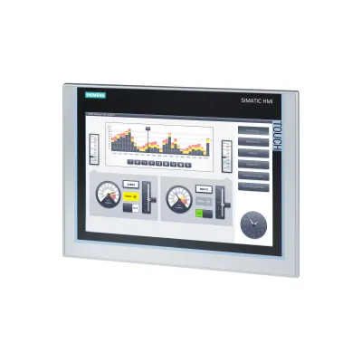 SIMATIC TP1200 COMFORT, панель оператора серії COMFORT, WINDOWS CE 6.0, 12-дюймовий широкоекранний TFT-дисплей, 12 мб користувальницької пам`яті, налаштування за допомогою WINCC V11 6AV2124-0MC01-0AX0