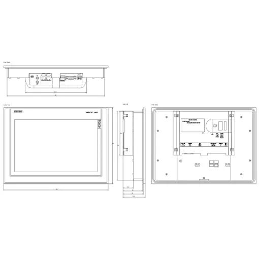 SIMATIC TP1200 COMFORT, панель оператора серії COMFORT 6AV2124-0MC01-0AX0