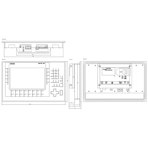 SIMATIC KP900 COMFORT, панель оператора SIMATIC HMI серії COMFORT, управління клавішами - 6AV2124-1JC01-0AX0 SIMATIC KP900 COMFORT, панель оператора SIMATIC HMI серії COMFORT, управління клавішами - 6AV2124-1JC01-0AX0
