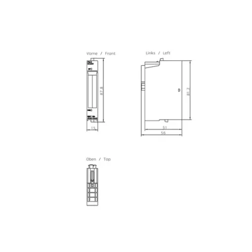 SIMATIC DP, силовой модуль PM-E FOR для ET 200S, =24 DC с диагностикой