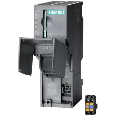 SIMATIC DP, интерфейсный модуль IM 153-4 PN IO для ET 200M, установка макс. 12 модулей S7-300, расширенные функции: изохронные REALTIME-коммуникации, CLASS 1 и 2, замена модуля без PG, работа без MMC, поддерживается обслуживание новых модулей IO 6ES7153-4