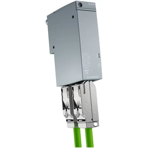 SIMATIC, шинний адаптер BA 2X RJ45, 2 роз\'єми RJ45 для підключення до мережі PROFINET