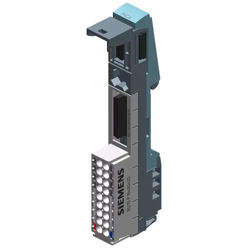 SIMATIC ET 200SP, базовий блок BU15-P16+A0+2D, тип A0, втичні клеми, без дод. клем (AUX), нова навантажувальна група, ш х в: 15MMX117MM