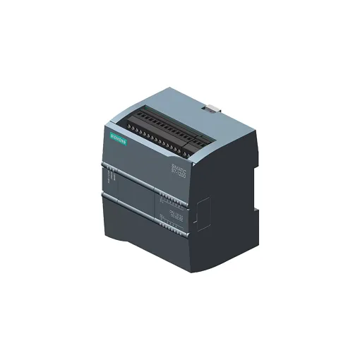 SIMATIC S7-1200, компактное цпу CPU 1212C DC/DC/DC, встроенные входы/выходы: 8 DI =24 в, 6 DO =24 в, 2 AI =0 - 10 в, блок питания: =20.4 - 28.8 в, память программы/данных: 50 кб