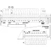 SIMATIC S7-1200, компактное цпу CPU 1214C DC/DC/DC, встроенные входы/выходы: 14 DI =24 в, 10 DO =24 в, 2 AI =0 - 10 в, блок питания: =20.4 - 28.8 в, память программы/данных: 75 кб