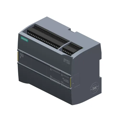 SIMATIC S7-1200F, відмовобезпечне компактне цпу CPU 1215 FC DC/DC/DC, 2 порти PROFINET, вбудовані входи/виходи: 14 DI =24 в, 10 DO =24 в, 2 AI =0 - 10 в, блок живлення: =20.4 - 28.8 в, пам\'ять програми/даних: 150 кб