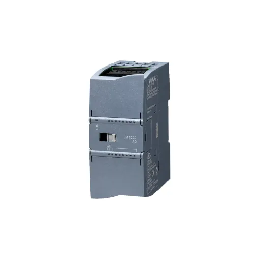 SIMATIC S7-1200, модуль аналогового виводу, SM 1232, 4 AO, + / - 10в, роздільна здатність 14 біт або 0-20 MA, роздільна здатність 13 біт