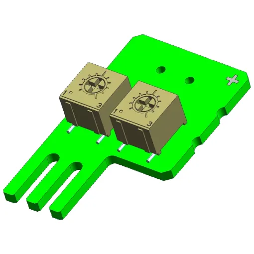 SIMATIC S7-1200, аналоговый симулятор SIM1274, поткнциометры — 2 канала входа